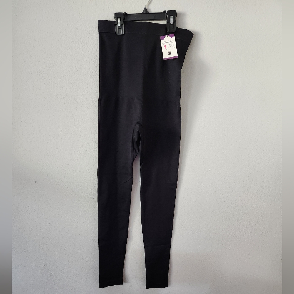 Shapermint Black High-Waisted Shaping Leggings